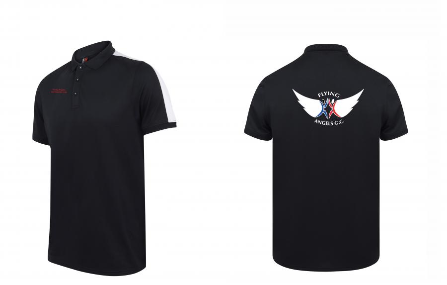 Flying Angels GC - Adults Contrast Polo Shirt