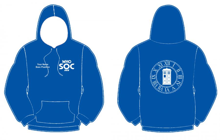 Warwick Who Soc Zipped Hoody - Member