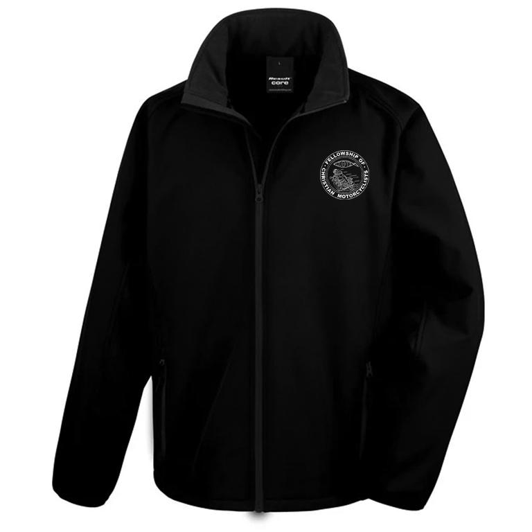 The Fellowship of Christian Motorcyclists - Unisex Softshell Jacket