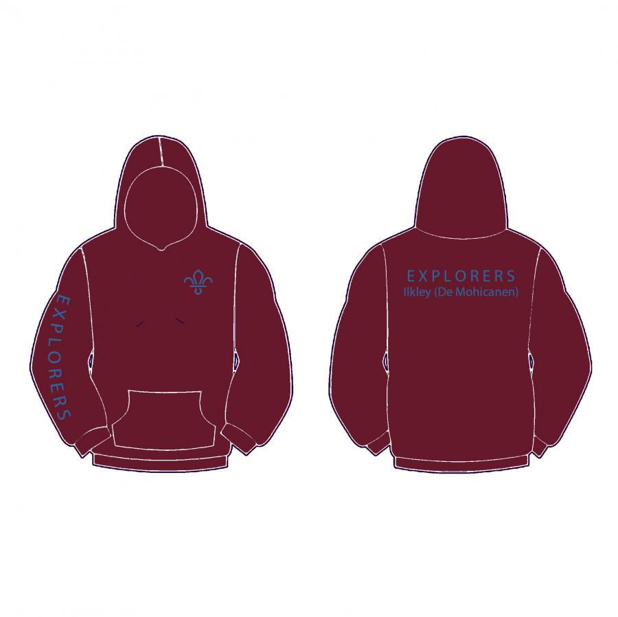 1st Ben Rhydding Scout Group Explorers - Hoodie