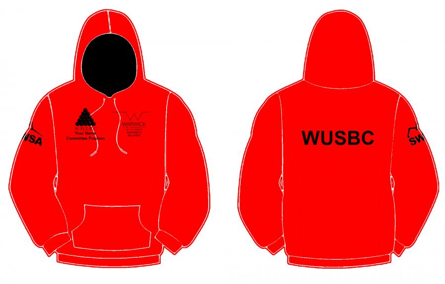 Warwick Snooker Pullover Hoody