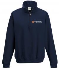 Cambridge Law Society 1/4 Zip Sweatshirt
