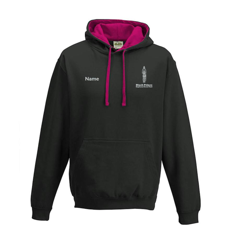 Black Prince Scouts - Pullover Hoodie (silver embroidery)
