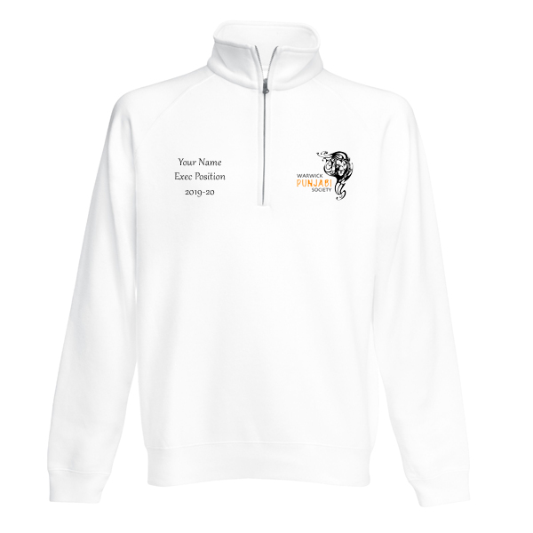 Warwick Punjabi Society Quarter Zip Sweatshirt