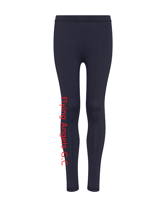 Flying Angels GC - Adults Leggings (Red Print)