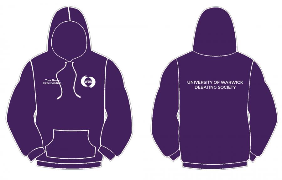 Warwick Debating Society Hoody - Zipped