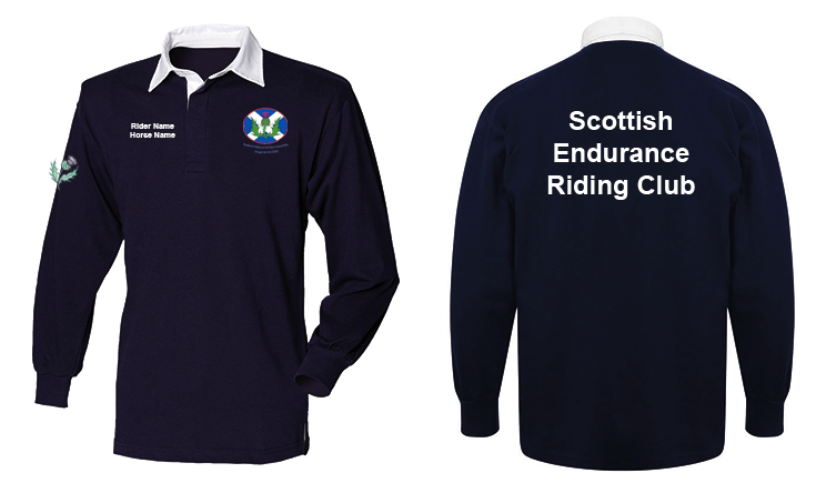SERC Championships Long Sleeve Rugby Shirt - Unisex - Printed Back