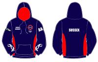 Sussex Netball Pullover Hoody - Child Sizing