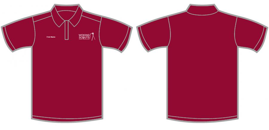 Woking Scouts - Adults Scouts Polo Shirt