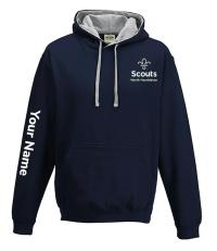 North Hambleton District Scouts - Two-tone Pullover Hoodie
