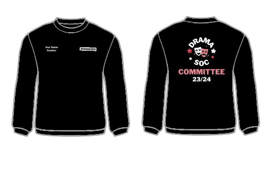RHUL Drama Society - Committee Sweatshirt