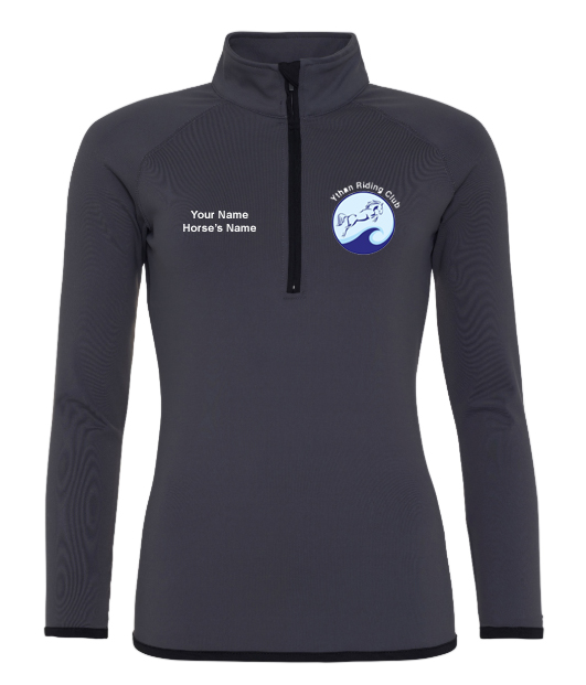 Ythan Riding Club Half Zip Jumper - Womens