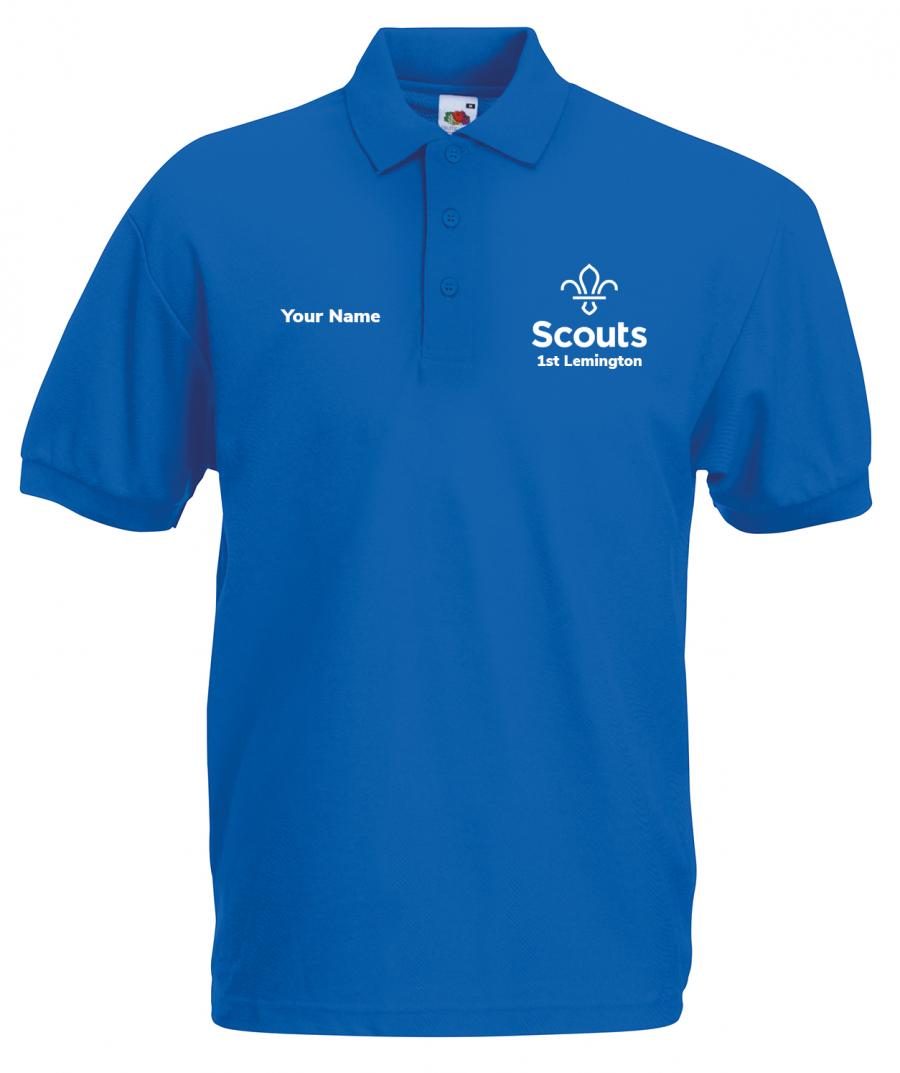1st Lemington Scouts - Adults Unisex Polo shirt