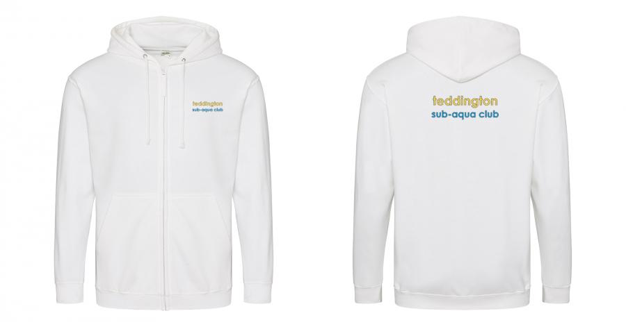 Teddington Sub-Aqua Club - Zipped Hoodie (with back print)