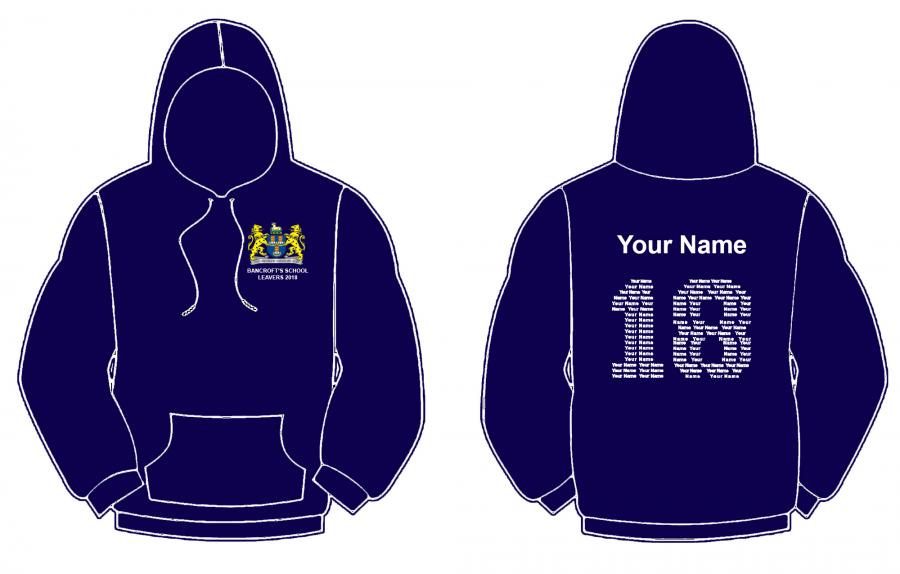 Bancroft’s School Leavers Hoody 2018