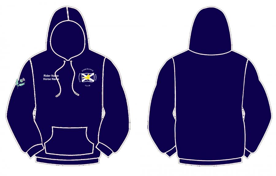 SERC Zipped Hoody - Ladies - No Print