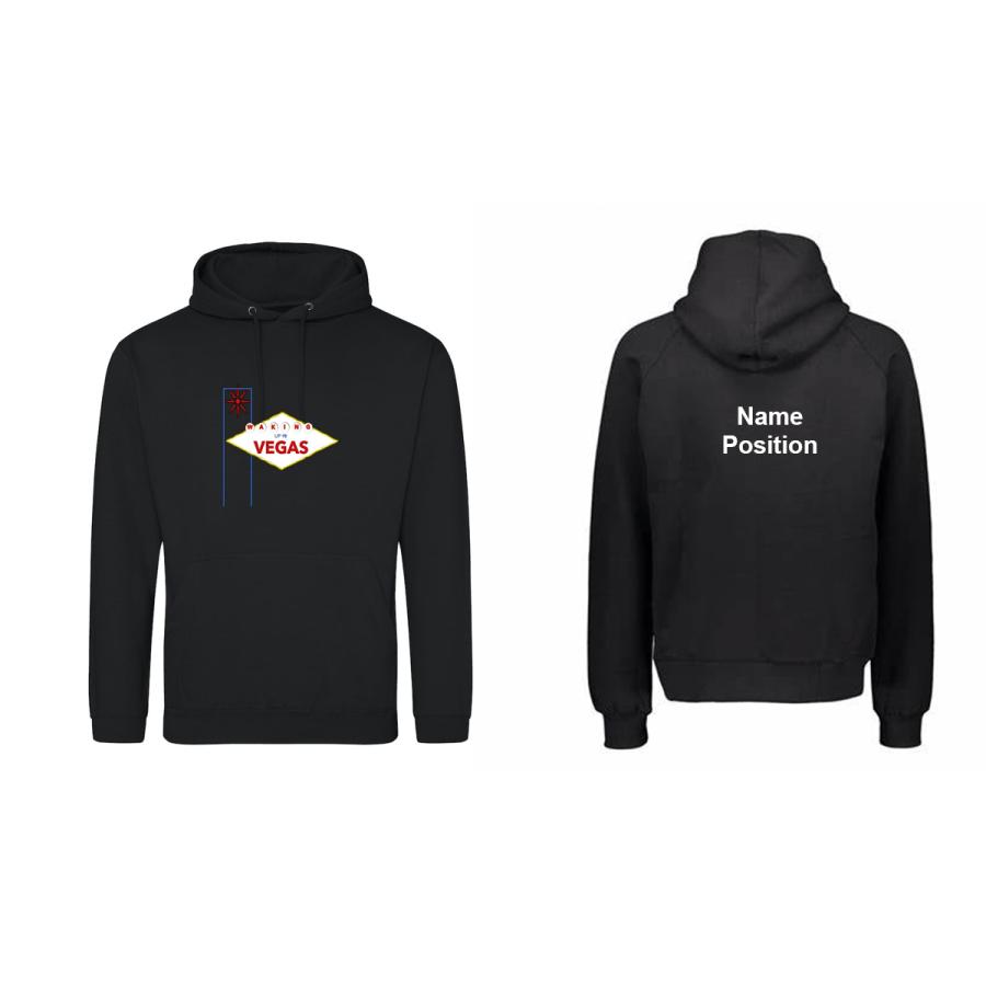 SMUTS Waking up in Vegas - Pullover Hoodie (large logo)