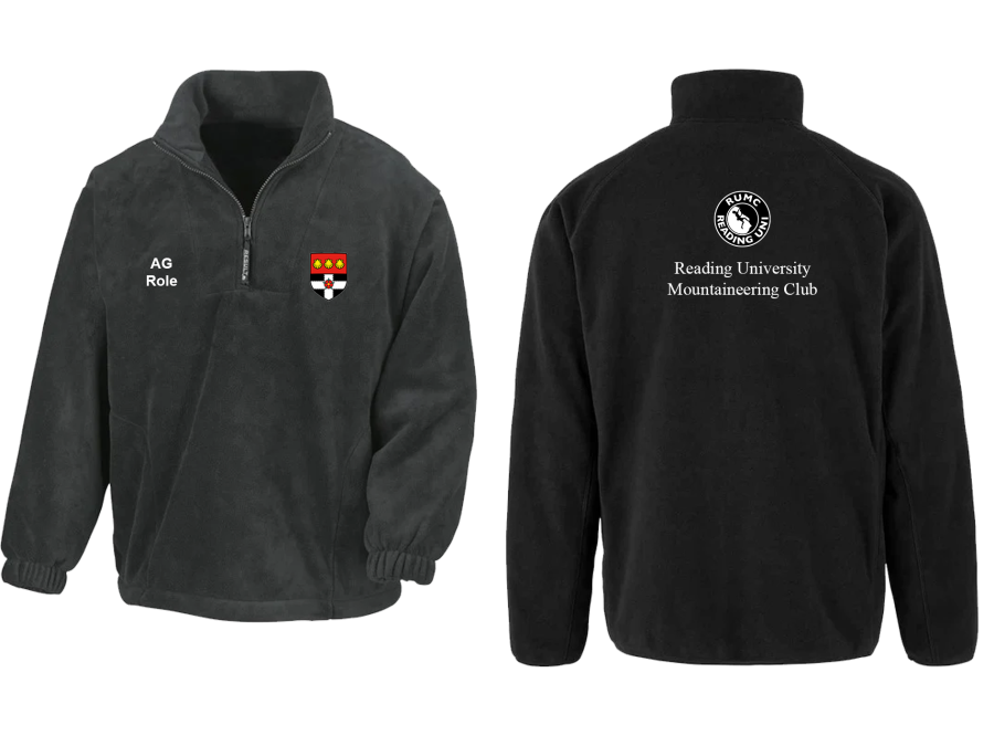RUMC Quarter Zip Fleece - Logo With Text