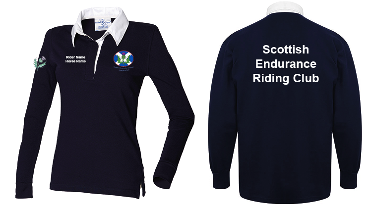 SERC Championships Long Sleeve Rugby Shirt - Ladies - Printed Back