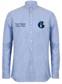 Warwick GLOBUS Oxford Shirt - Light Blue