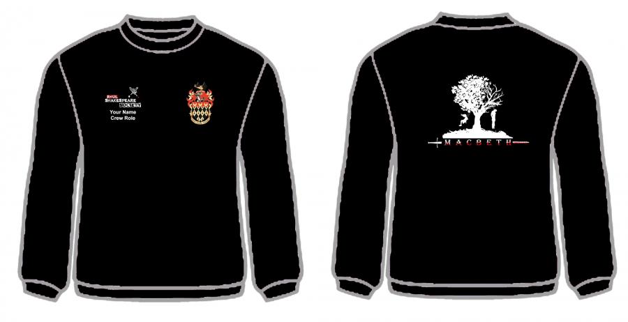 RHUL Shakespeare Society Sweatshirt - Macbeth