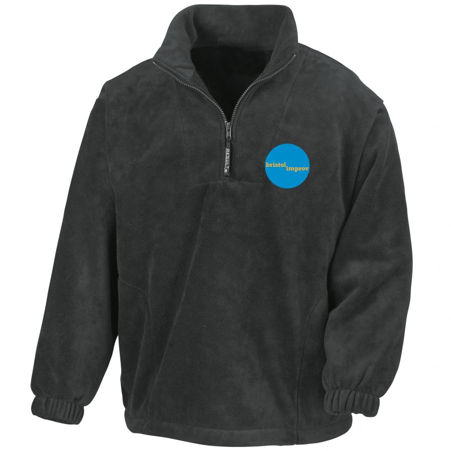 Bristol Improv Society - 1/4 Zip Fleece