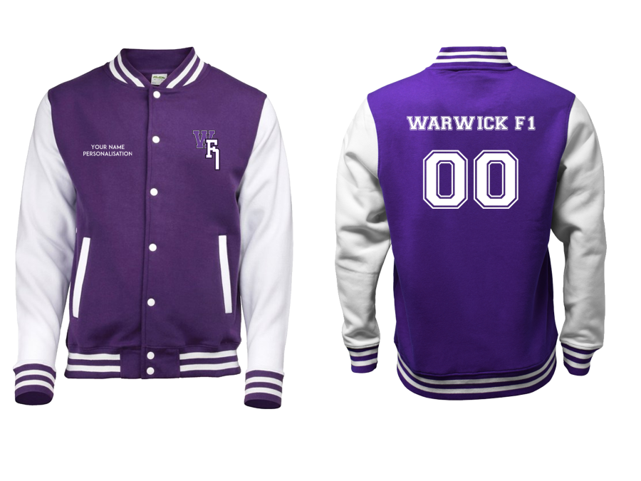 Warwick F1 Society - Varsity Jacket