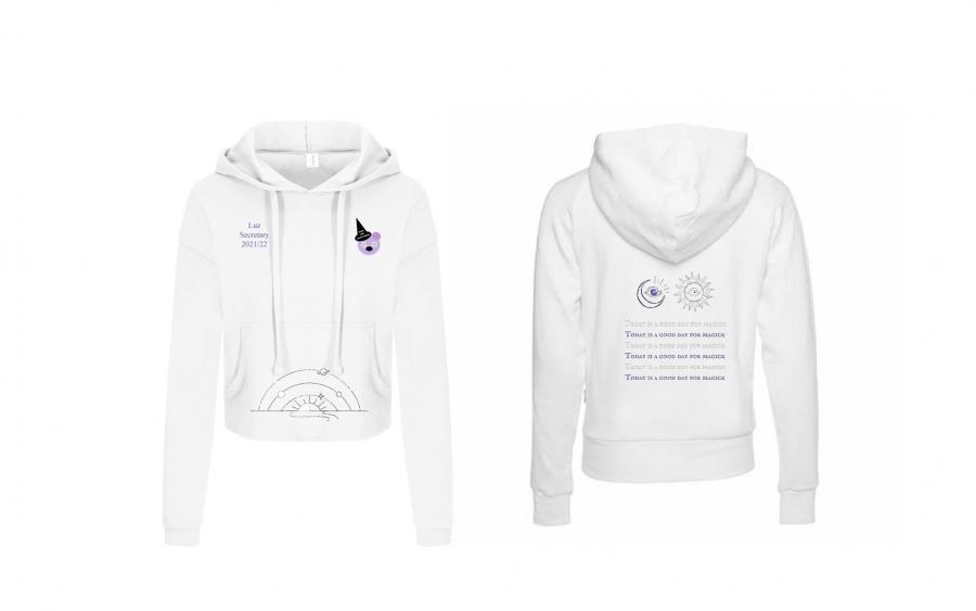 RHUL Witchcraft Cropped Hoody