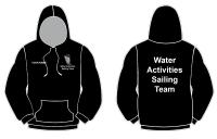 Water Activities Sailing Team Hoodie - Black/Grey Contrast