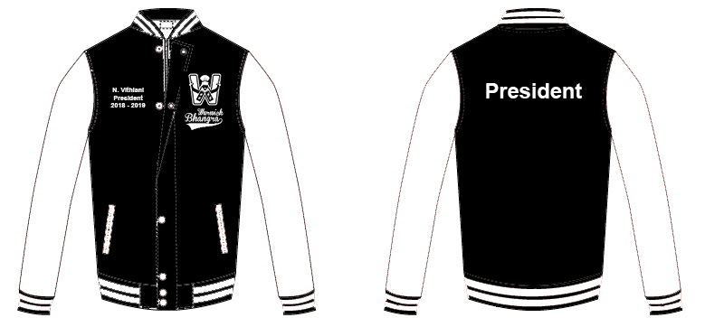 Warwick Bhangra Varsity Jacket