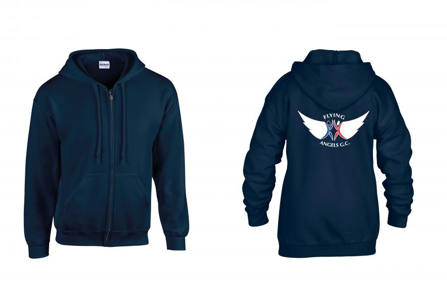 Flying Angels GC - Kids Zipped Hoodie