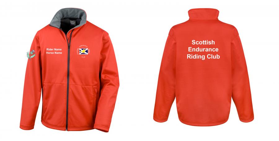 SERC Heavyweight Softshell - Unisex - Printed Back