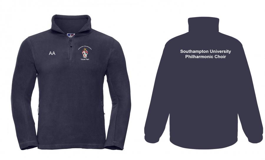 Southampton Philharmonic Choir - 1/4 Zip Fleece