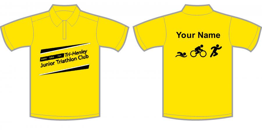 Henley Junior Tri Polo - Adult Sizing