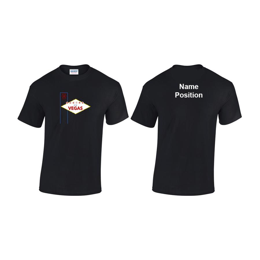 SMUTS Waking up in Vegas - T-Shirt (large logo)